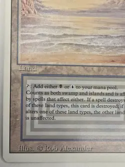 Underground Sea Revised Dual Land MtG Magic Reserved List NM Vintage Gradable - Image 5