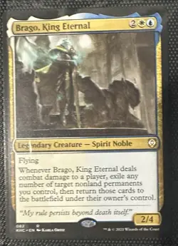 Brago, King Eternal Mtg Magic The Gathering Rare LP-NM - Image 1