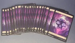 4x MTG Swamp Theros Beyond Death Full Art Nyx Land 252/254 NM Magic Set - Image 4