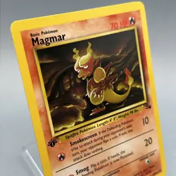 Magmar 39/62 - Fossil - 1st Edition - Pokemon TCG - Image 1
