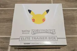 Pokemon Celebrations Elite Trainer Box ETB 25th Anniversary - Sealed New Dented - Image 1