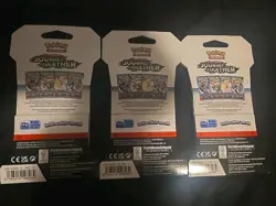 Pokemon Journey Together Sealed Pack Lot Of 3 - Image 2