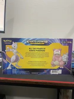 Pokemon Kanto Power Collection Box Mewtwo-EX Slowbro-EX XY Evolutions NEW IN BOX 820650809446 - Image 4