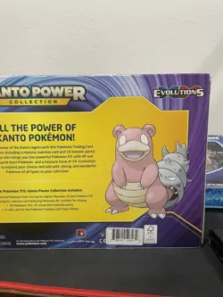 Pokemon Kanto Power Collection Box Mewtwo-EX Slowbro-EX XY Evolutions NEW IN BOX 820650809446 - Image 5