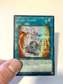Ready Fusion - MP22-EN163 - Prismatic Secret Rare - 1st Edition - NM - Yu-Gi-Oh! - Image 2