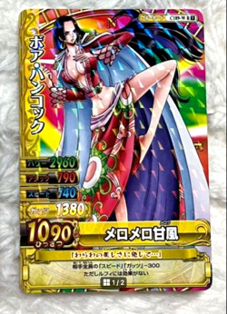 PREORDER Boa Hancock C189-W R Japanese One Piece Berry Match Carddass Card - Image 1
