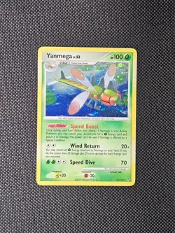 Pokemon TCG Yanmega LV.53 14/147 Rare Supreme Victors Platinum Holo Card - Image 1
