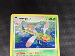 Pokemon TCG Yanmega LV.53 14/147 Rare Supreme Victors Platinum Holo Card - Image 2