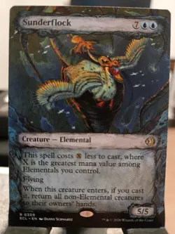 Sunderflock-Lorwyn Eclipsed-Borderless-Regular-309-NM - Image 1