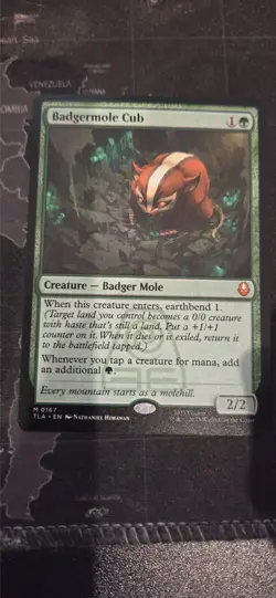 MtG Badgermole Cub - Image 1