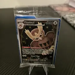 Pokemon Noctowl SVP 141 Sealed Holo Promo Scarlet & Violet English - Image 1