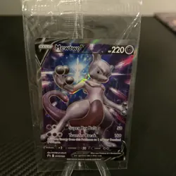 Pokemon Mewtwo V SWSH229 SWSH Black Star Promo Sealed Holo English - Image 1