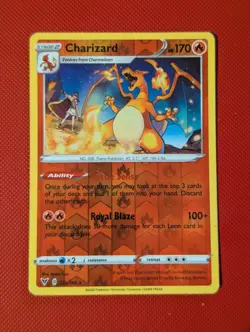 Pokemon TCG - Charizard - 025/185 Reverse Holo - Vivid Voltage - Image 1