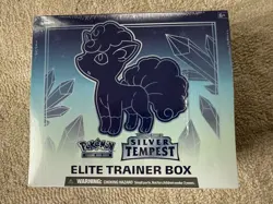 Pokemon TCG: Sword & Shield SILVER TEMPEST Elite Trainer Box ETB New & Sealed - Image 1