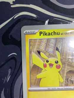 🌍🚚 Pokemon Pikachu at the Natural History Museum Sealed Jumbo Promo - Image 4