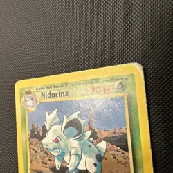 Pokemon TCG - NIDORINA - 1ST EDITION - 40/64 - WOTC JUNGLE (1999) - VINTAGE DMG - Image 5