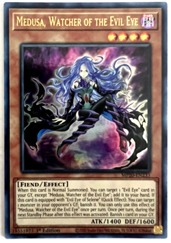 YuGiOh! - Medusa, Watcher of the Evil Eye - Ultra Rare - Image 1