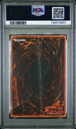 2002 YU-GI-OH! STARTER DECK: KAIBA #001 BLUE-EYES WHITE DRAGON PSA 1 - Image 2