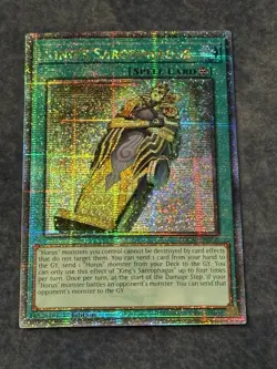 King’s Sarcophagus Yu-Gi-Oh! AGOV-EN058 Quarter Century Rare QCR NM - Image 1