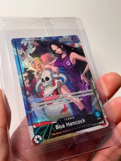 One Piece Boa Hancock OP07-038 PSA Magazine Exclusive Promo FOIL - Sealed - Image 4