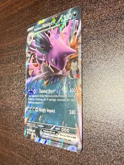 Team Rocket's Nidoking ex 217 Sv: Scarlet & Violet Promo Cards Holo - Image 2