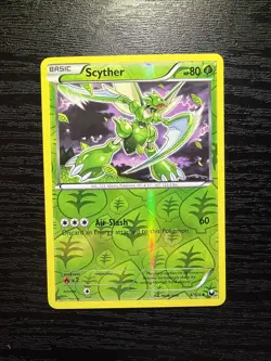 Scyther 4/108 2012 B&W Dark Explorers Pokemon Card Nintendo Reverse Holo - Image 1