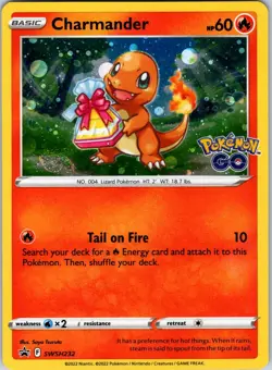 Charmander - SWSH232 SWSH: Sword & Shield Promo Cards Pokemon TCG NM Holo - Image 1