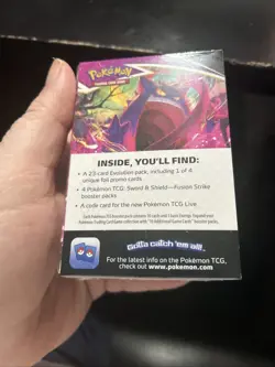 Pokemon Fusion Strike Build and Battle Stadium Box Trading Cards SWSH08 Sealed 820650809309 - Image 5