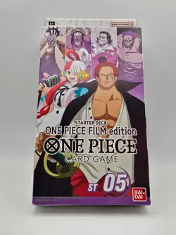 Bandai One Piece Card Game ST-05 Film Edition Carina Purple Starter Deck SEALED 811039038953 - Image 1