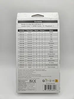 Bandai One Piece Card Game ST-05 Film Edition Carina Purple Starter Deck SEALED 811039038953 - Image 2