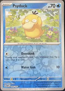 Psyduck 054/165 Sv: Scarlet & Violet 151 Reverse Holo - Pokemon Card - Image 1