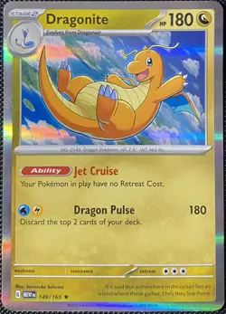 Dragonite 149/165 Sv: Scarlet & Violet 151 Holo - Pokemon Card - Image 1