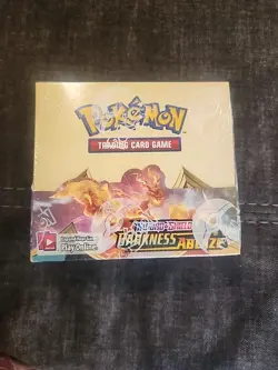 Pokemon Sword & Shield Darkness Ablaze Booster Box Card Game - Image 1