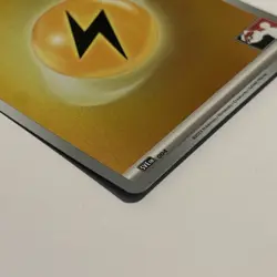 PLAY! Pokemon Stamped Basic Lightning Energy SVE EN 004 Cosmos Holo TCG Card - Image 3