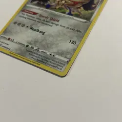 Zamazenta SWSH034 Sword & Shield Cosmos Holo Black Star Promo Pokemon TCG Card - Image 3