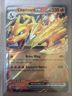 Charizard ex 161 Sv: Scarlet & Violet Promo Cards Holo - Image 1