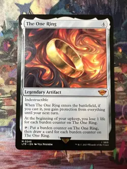 The One Ring The Lord of The Rings Regular 246 NM MTG Magic The Gathering - Image 1