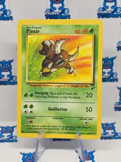 Pokemon Pinsir 29/130 Base Set 2 MP - Image 1