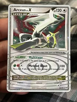 2009 Pokemon TCG Arceus LV.X Holo 95/99 NM - Image 1