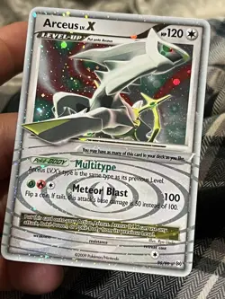 2009 Pokemon TCG Arceus LV.X Holo 95/99 NM - Image 5