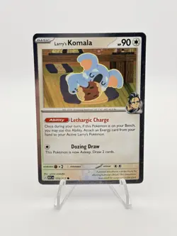 Pokemon TCG Larrys Komala & Erikas Tangela Ascended Heroes 2 Pack Promos + Coins - Image 3