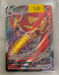 Pokemon TCG - Centiskorch VMAX - SWSH03: Darkness Ablaze 034/189 - Image 1