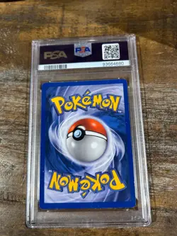 POKEMON 2000 Base II MEWTWO Holo #10 PSA 5 Swirl RARE - Image 2