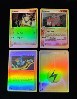 Pokemon EX Ruby & Sapphire Reverse Holo Lot (4) - E-Reader Era - NM- to LP - Image 2