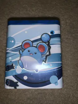 Pokemon TCG Stacking Collector Tin 3 Booster Packs Factory Sealed 2022 - Image 1