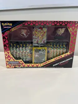 Pokemon TCG Crown Zenith Premium Figure Collection Shiny Zamazenta - Image 1