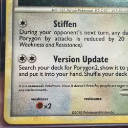 Porygon - HGSS22 - Pokemon Heart Gold Soul Silver Promo Holo NM - Image 5