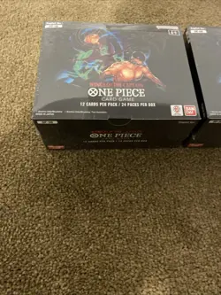 3x One Piece Booster Box OP-06 Wings of the Captain ENGLISH SEALED - Image 3
