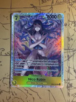 2026 One Piece TCG Nico Robin ENGLISH EB03-055 HEROINES SR - Image 1
