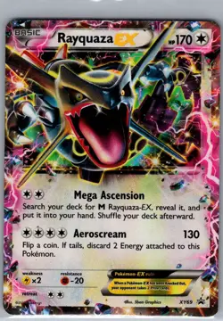 Rayquaza EX (Shiny) XY69 XY Promos - Pokemon Card - LP - Image 1